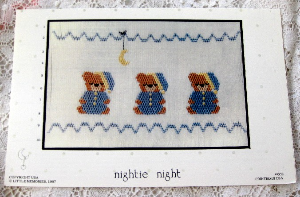 Little Memories Smocking Plate Nightie Night 003 OOP